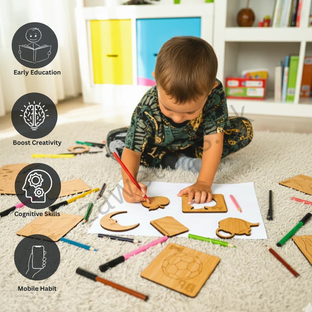 263 Pcs 6-1 Urdu, English & Math with Puzzles