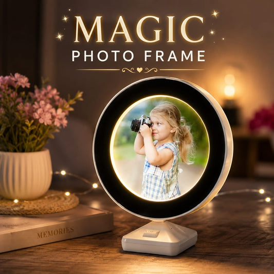 Magic Memory Mirror™ | LED Photo Frame & Night Lamp