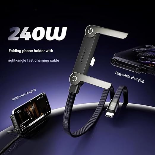 2-in-1 Smart Charging Cable with FREE Type A Converter