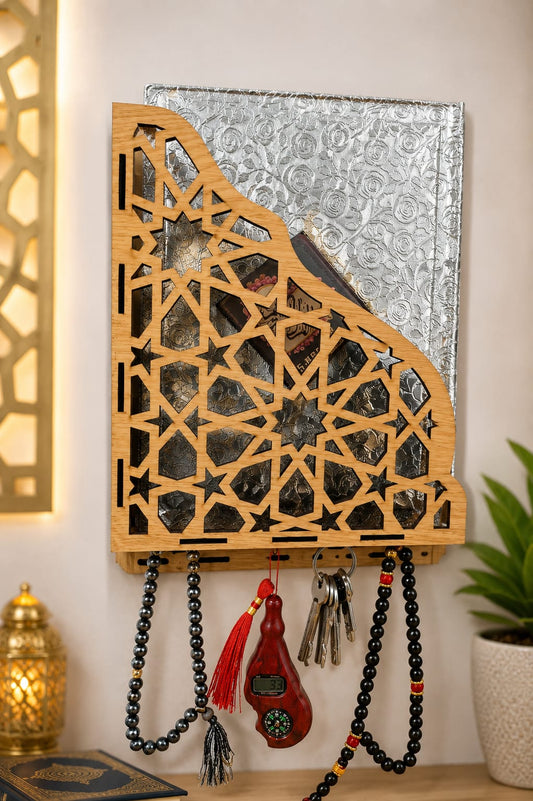 Islamic Quran & Tasbih Wall Organizer