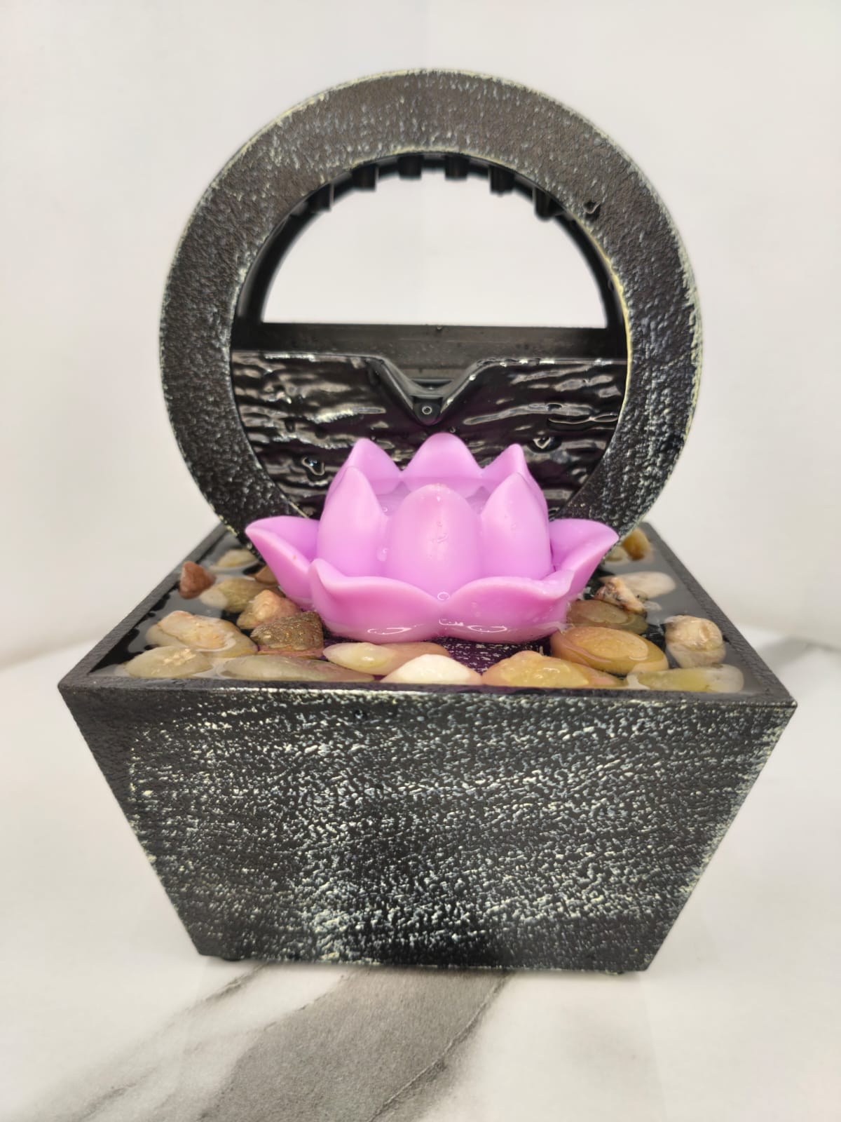 USB LED Water Fountain – Calm & Aesthetic Decor